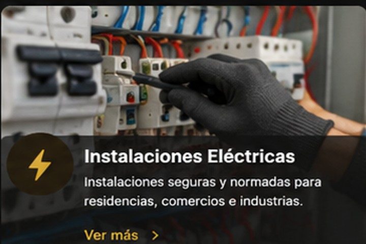 Instalación y tablero eléctrico